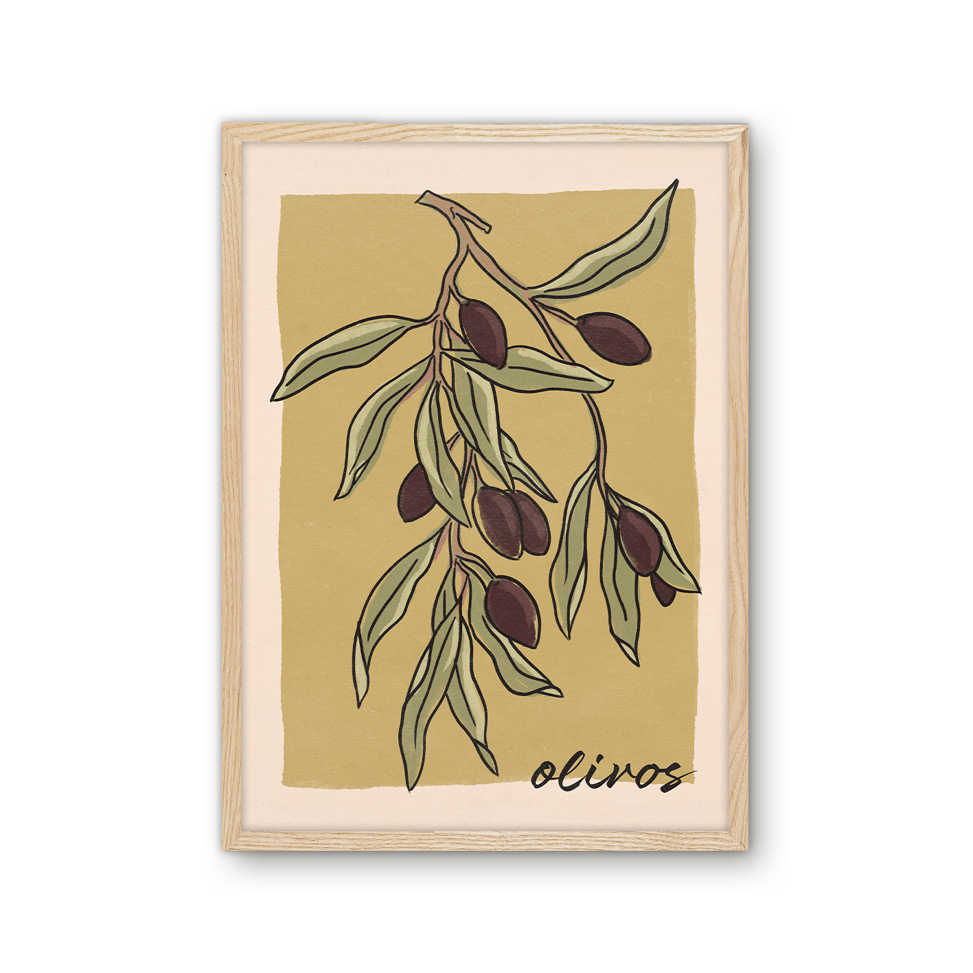 'Olivos' Print