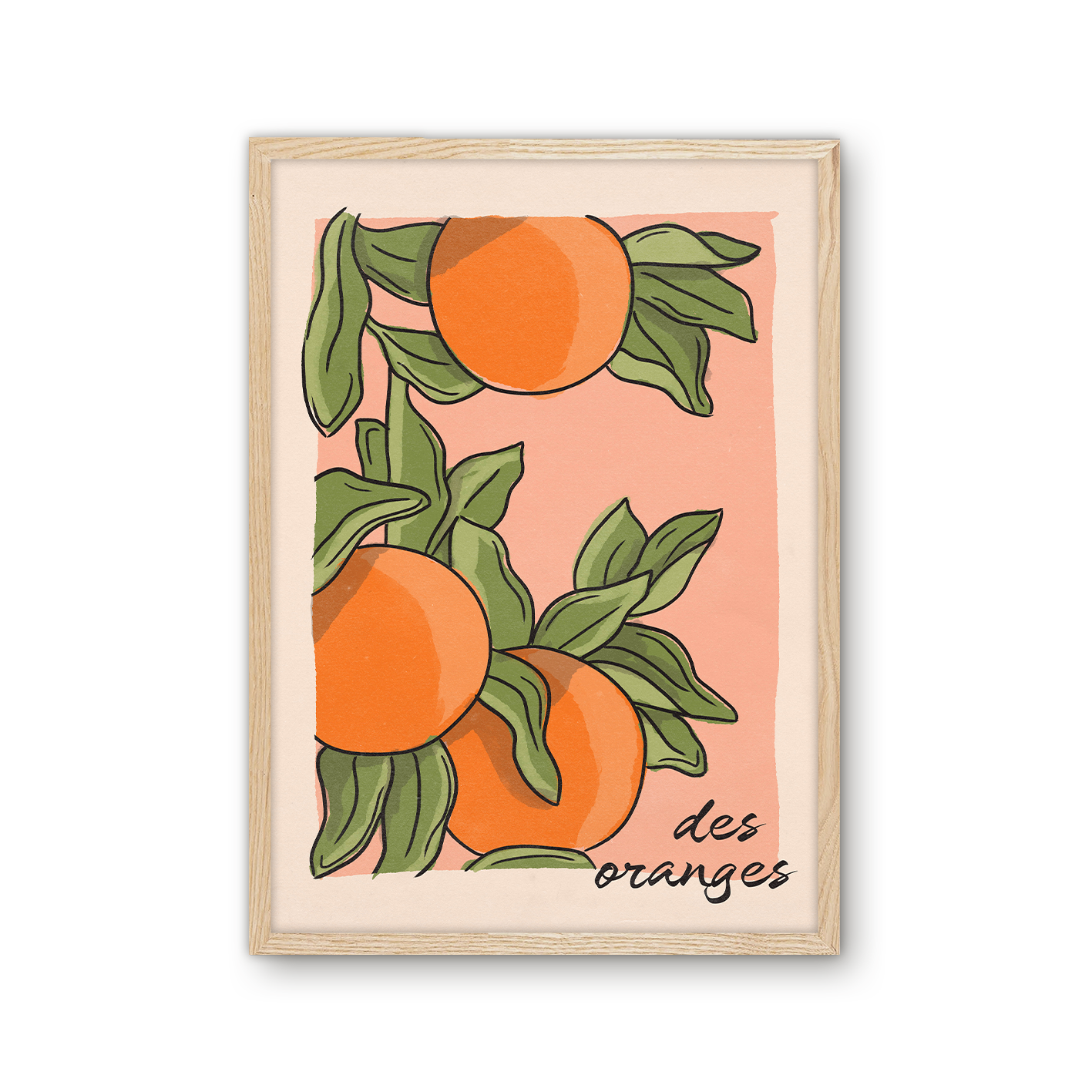 'Des Oranges' Print