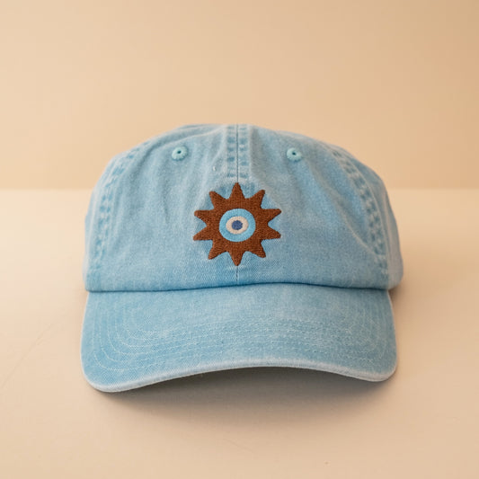 Evil Eye Embroidered Cap