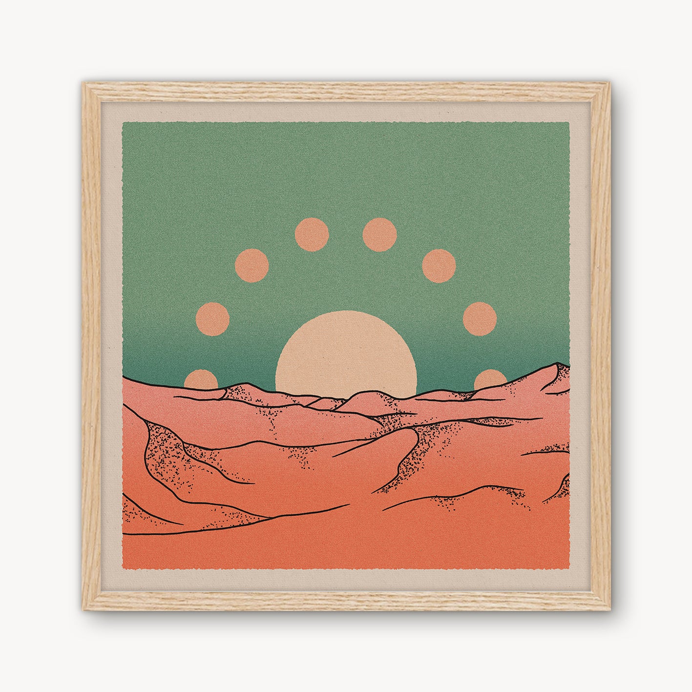 Moon Dunes Print