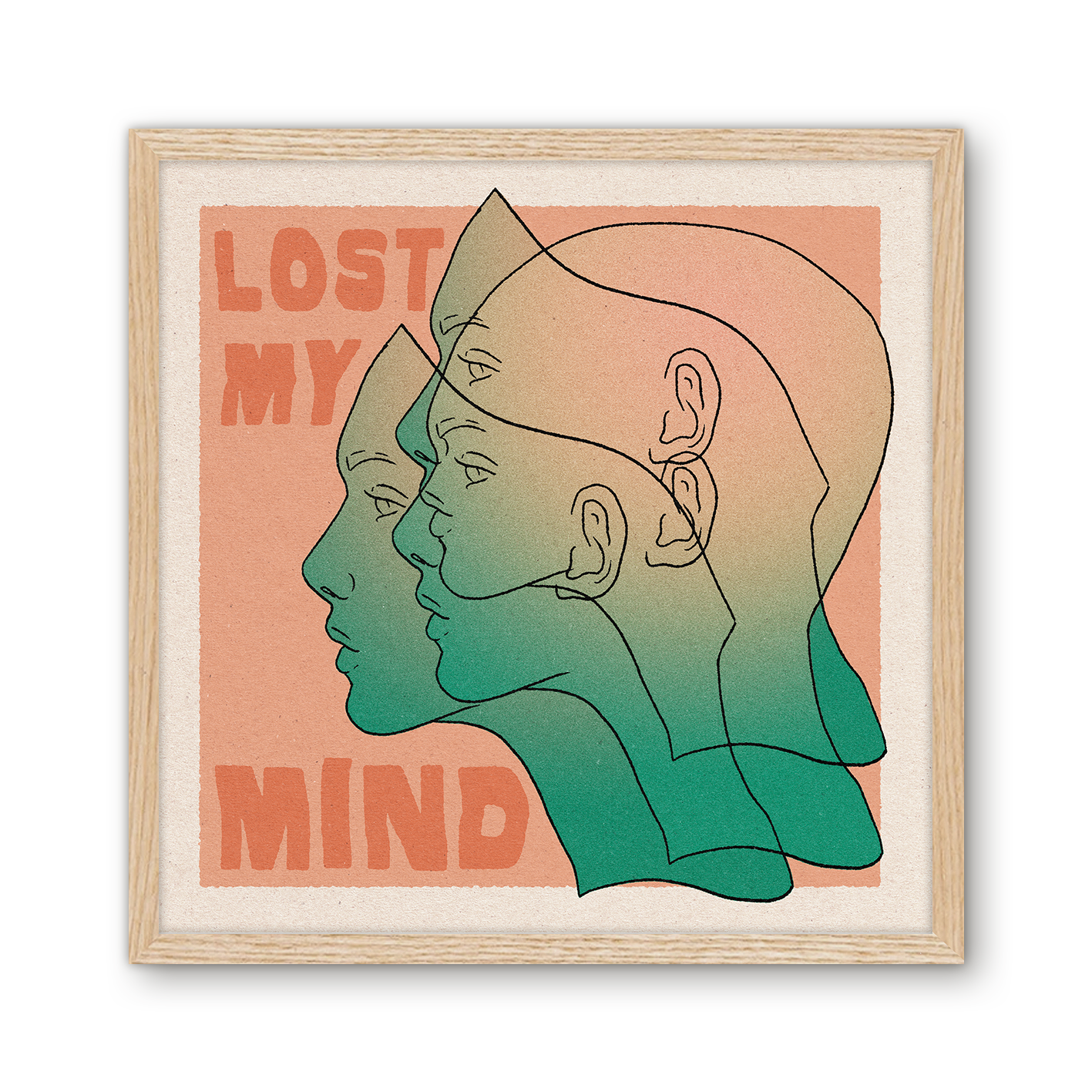 'Lost My Mind' Print