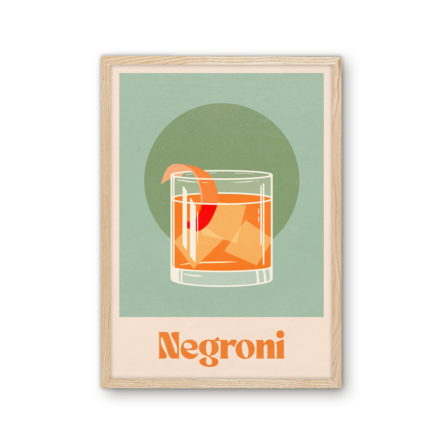 'Negroni' Print