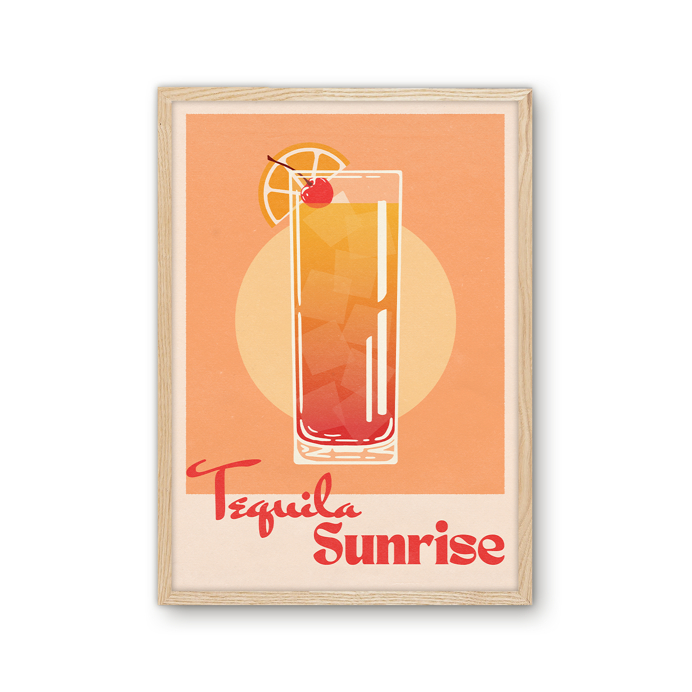 'Tequila Sunrise' Print