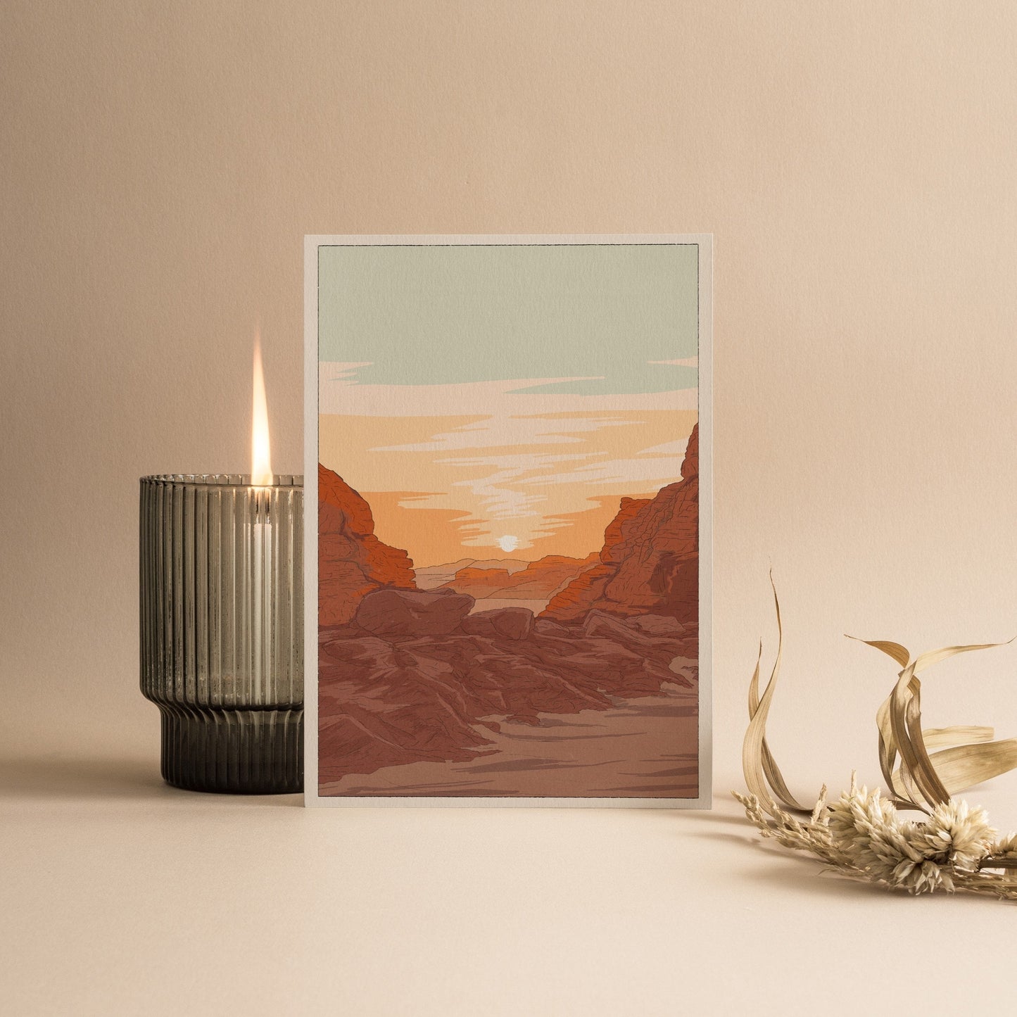 Aeolian Sunrise Card