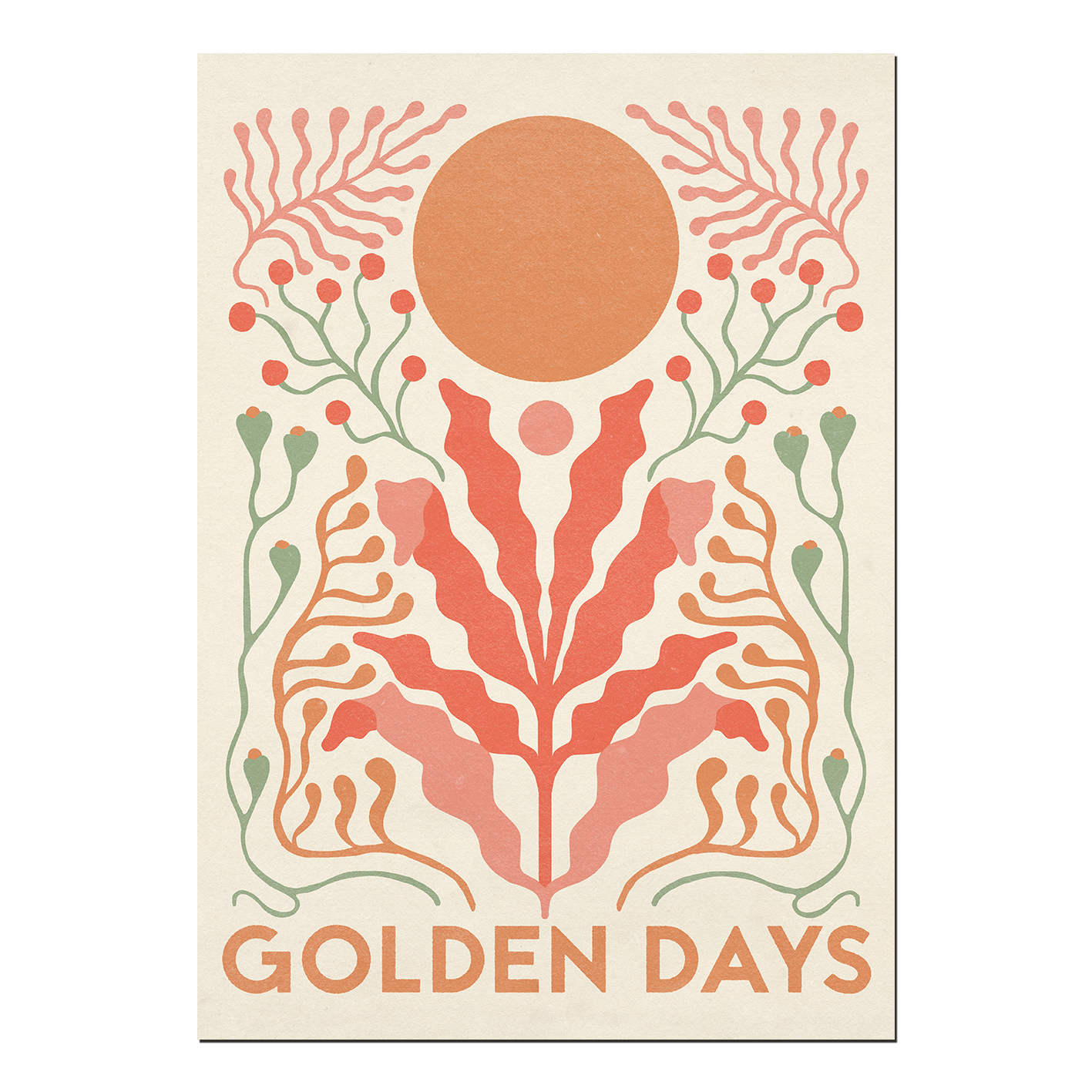 Golden Days Print
