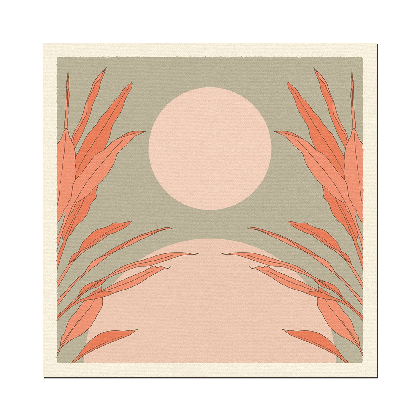 Wild Moon Print