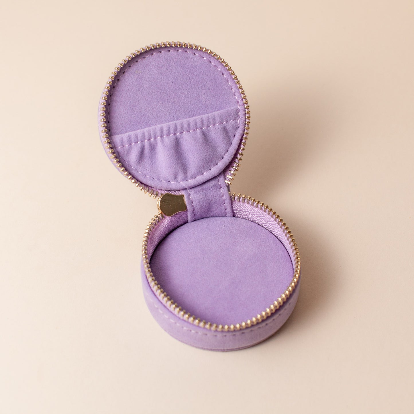 Mini Travel Jewellery Case in Lavender