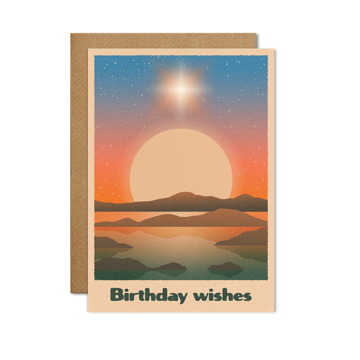 Birthday wishes card