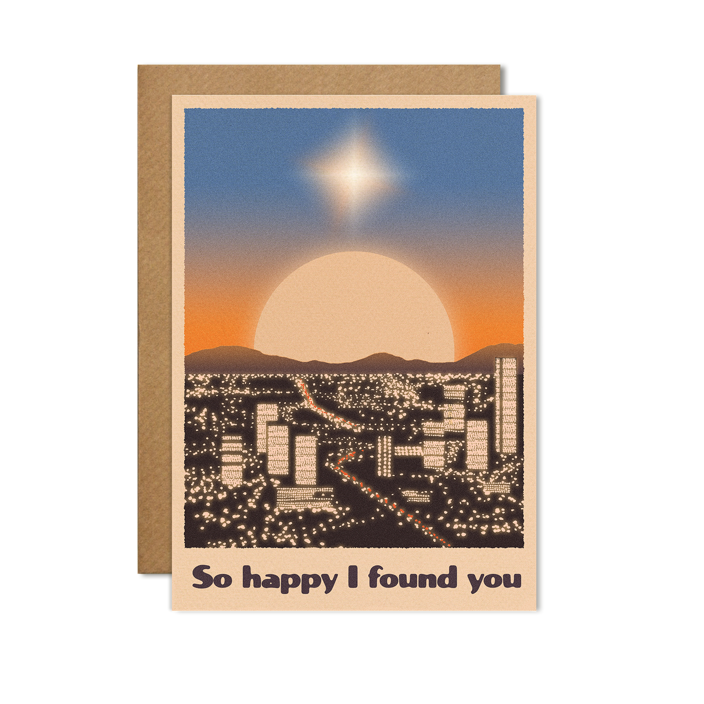 So happy I found you card