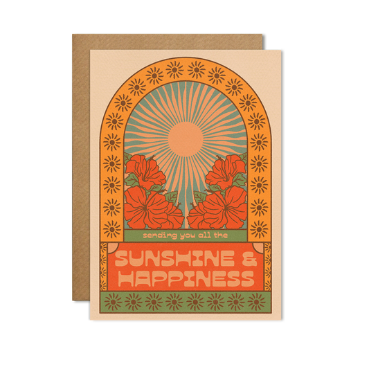 Sunshine & Happiness card