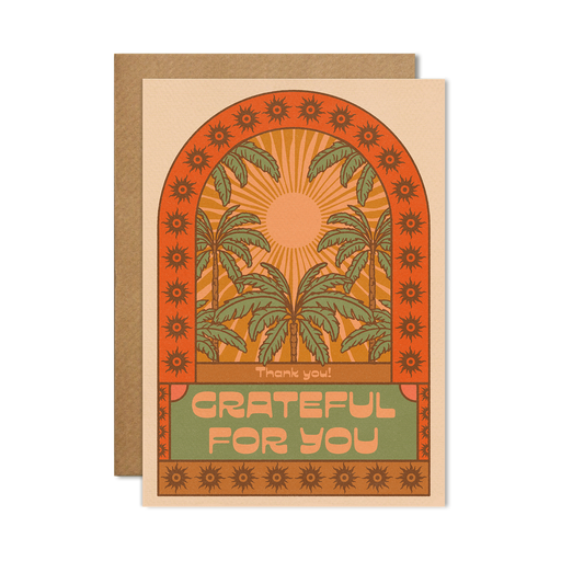 Grateful for You card