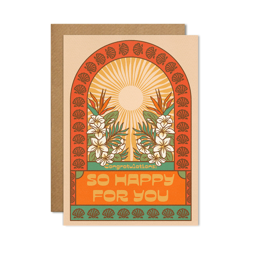 So Happy for You card