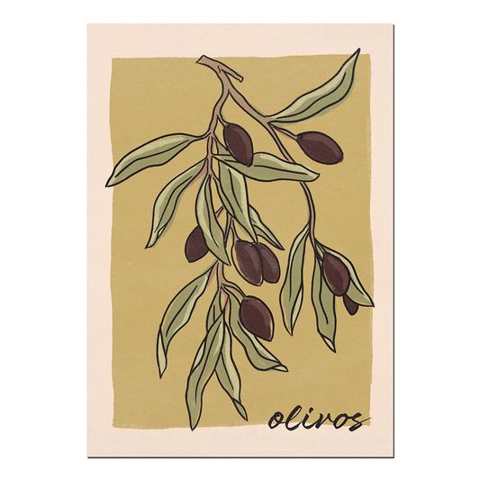 'Olivos' Print