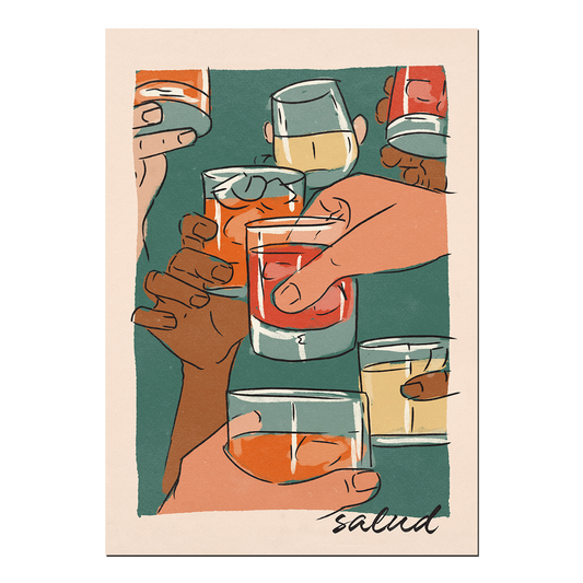 'Salud' Print