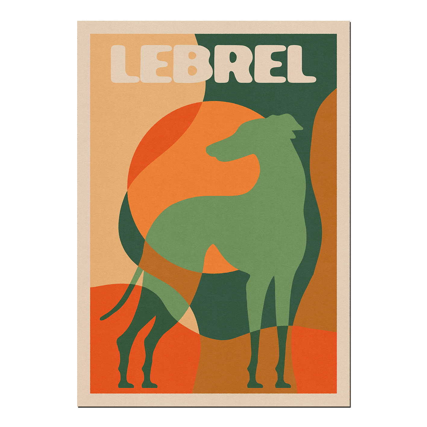 'Lebrel' Print