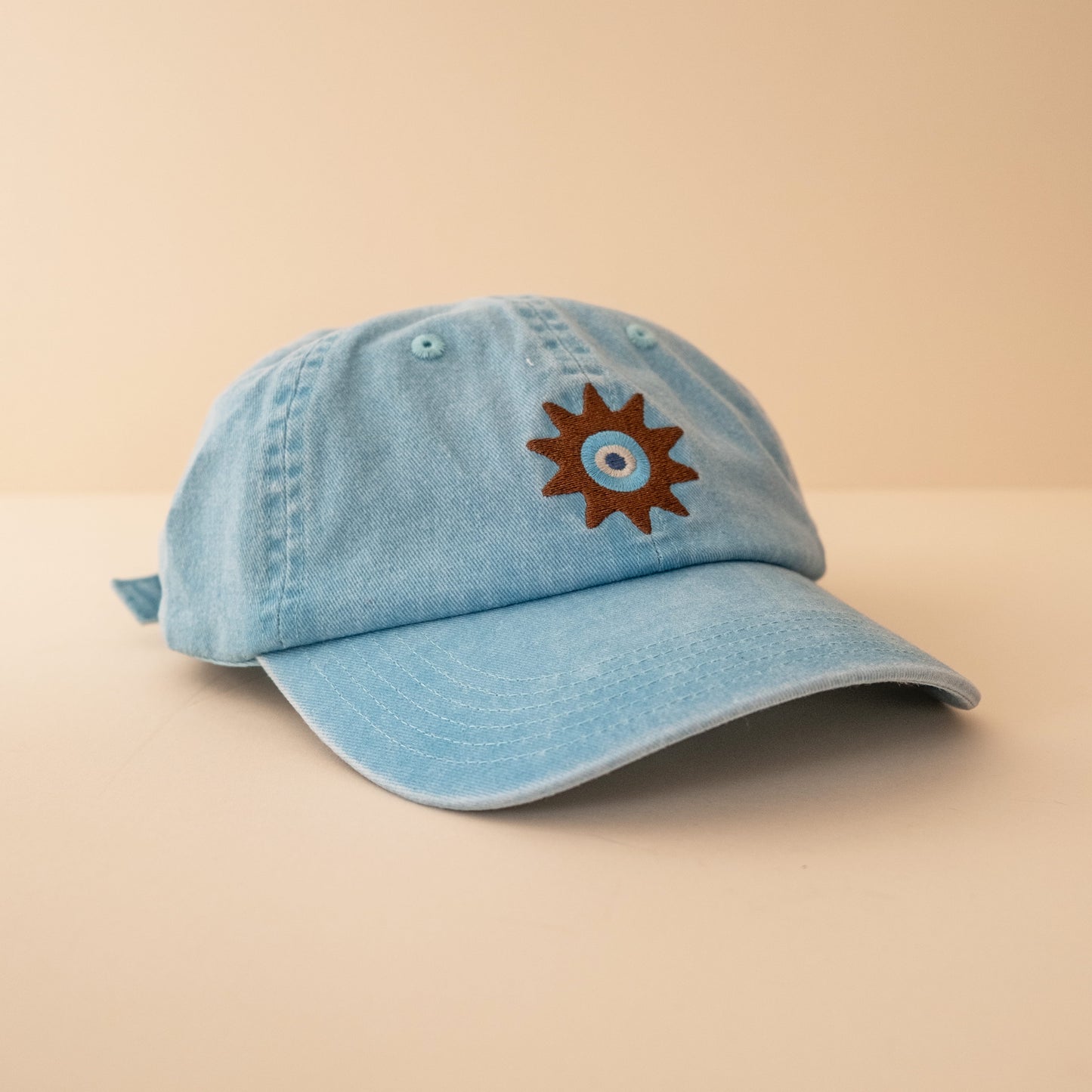 Evil Eye Embroidered Cap