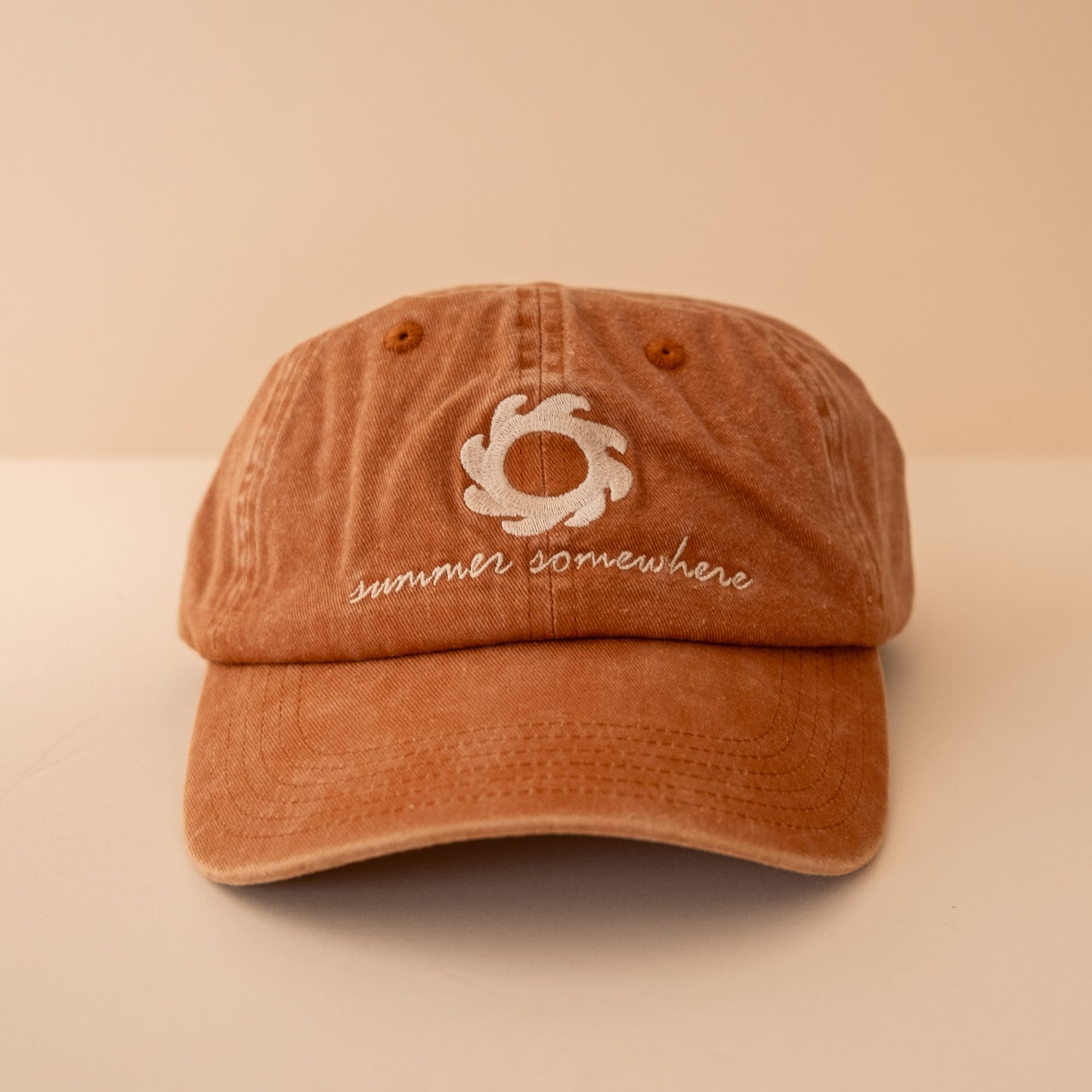Summer Somewhere Embroidered Cap