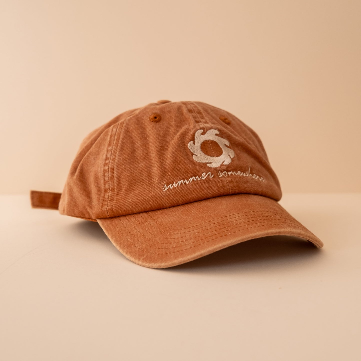 Summer Somewhere Embroidered Cap