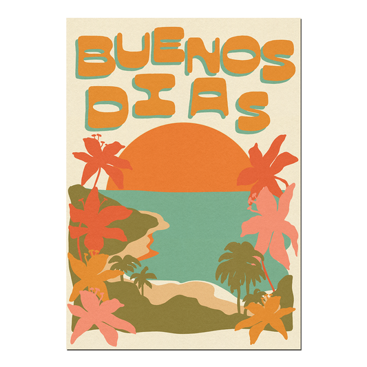 Buenos Dias Print