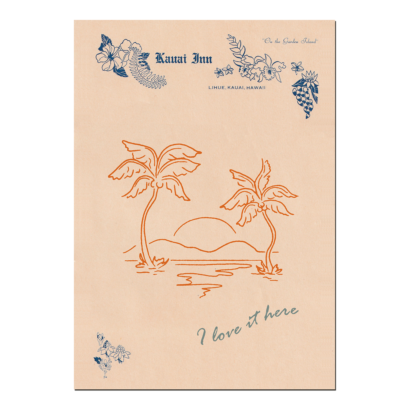 I love it here print