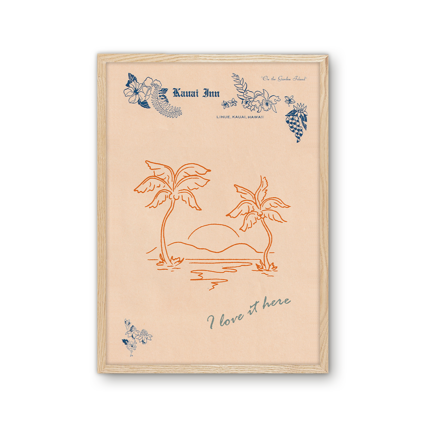 I love it here print