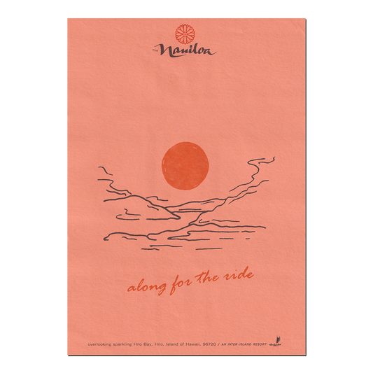 Along for the ride print