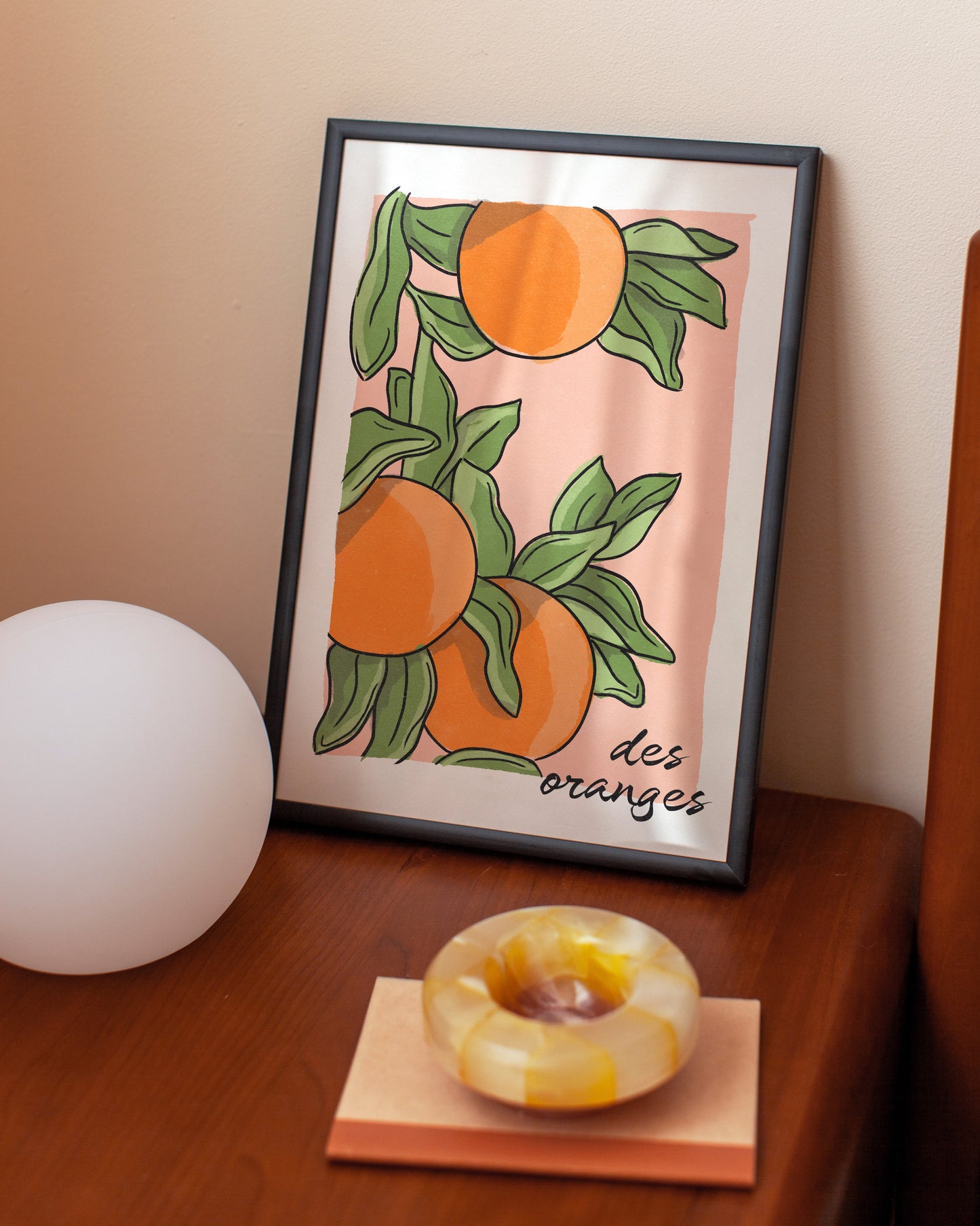 'Des Oranges' Print