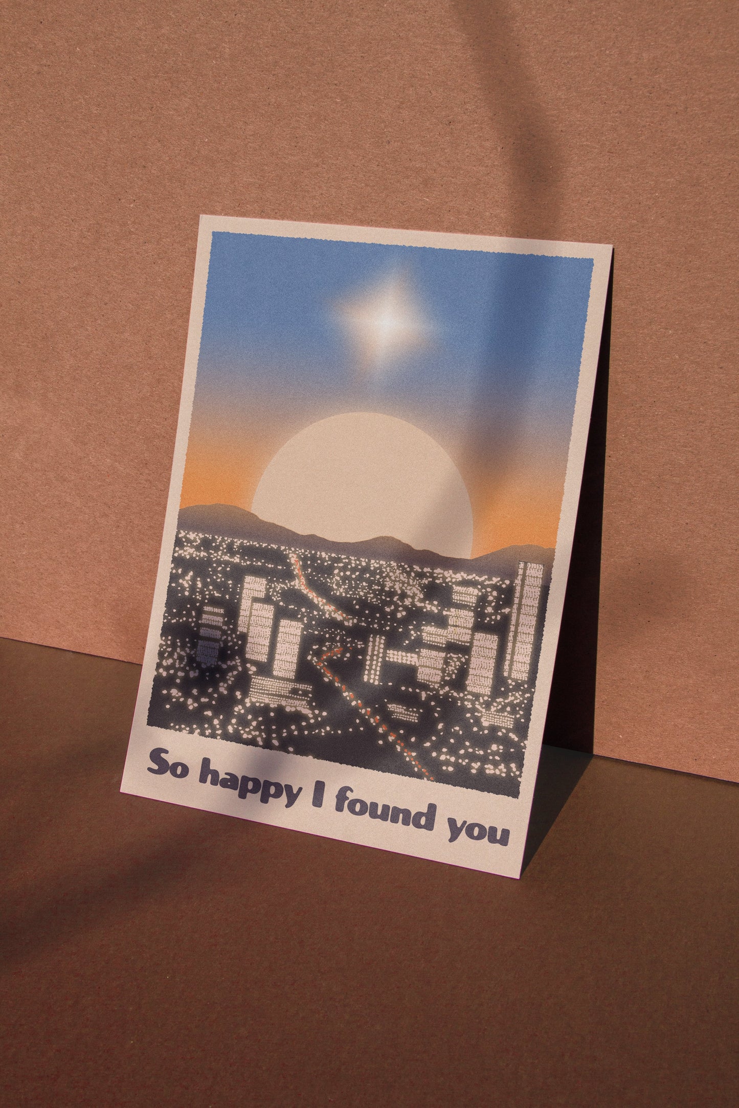 So happy I found you card