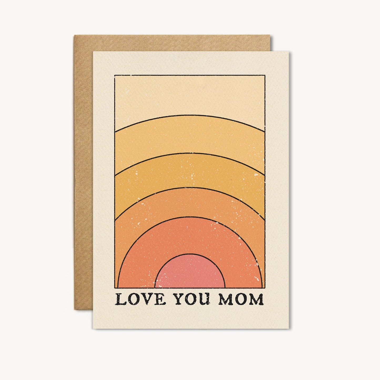 Love You Mum Card - cai & jo