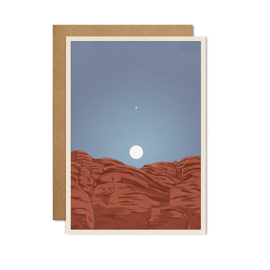 Valley of the Moon Card