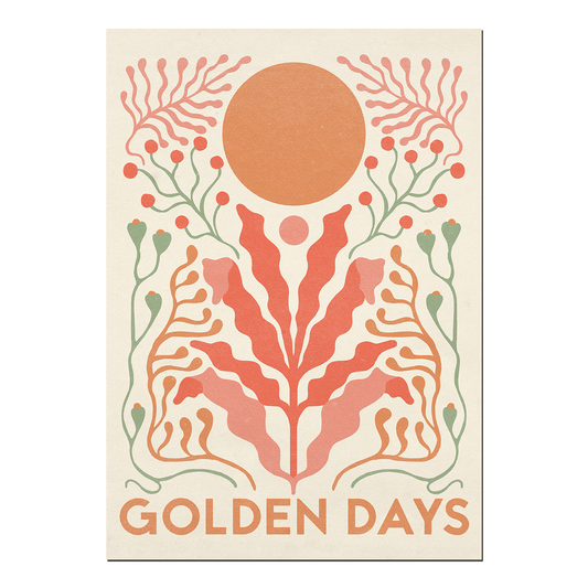 Golden Days Print