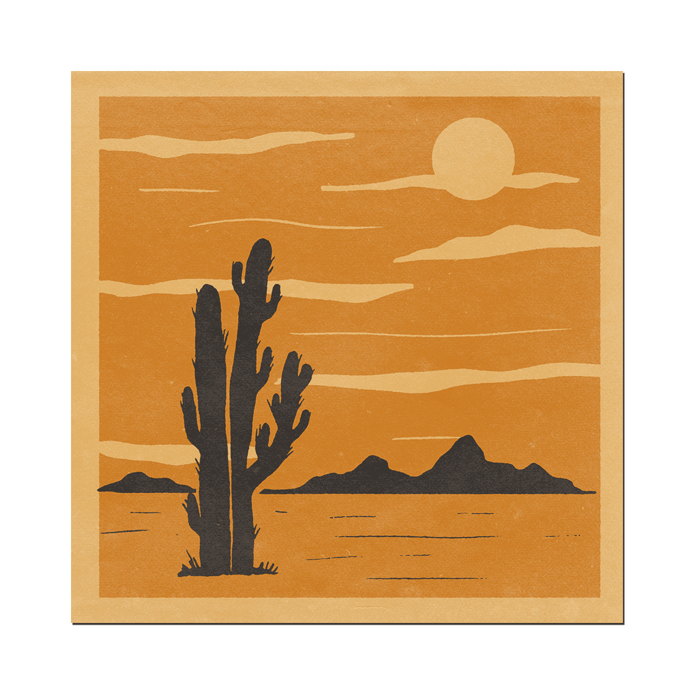 Desert Clouds Print