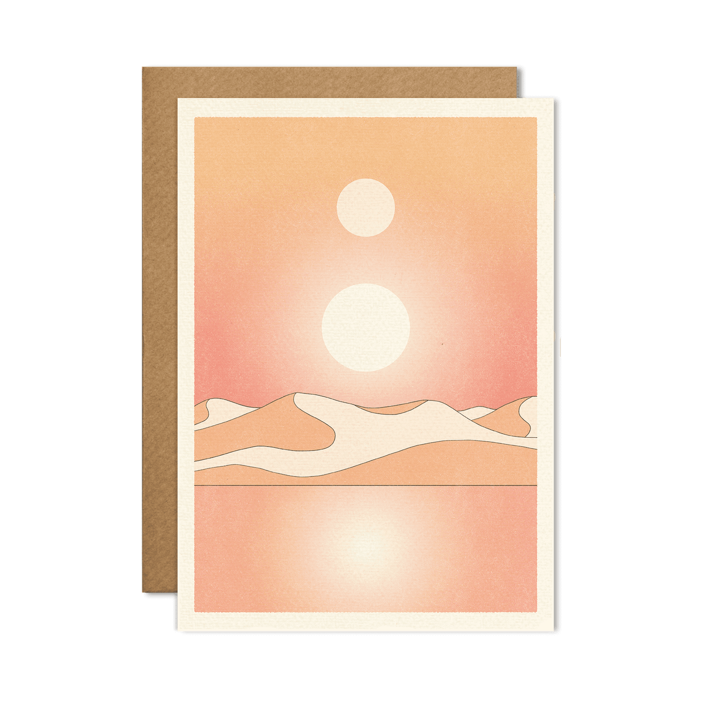 Dunes Print Card