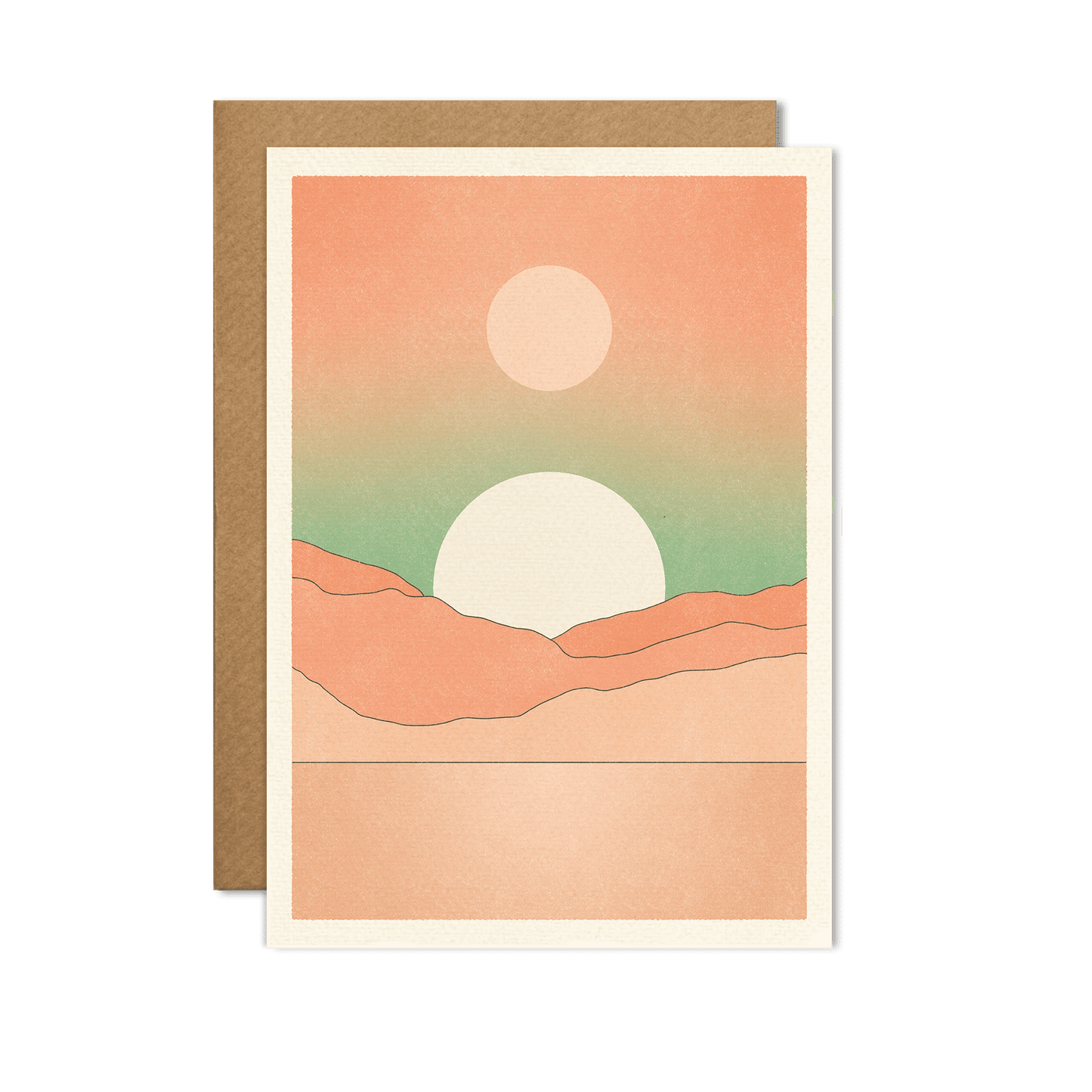 In the Hills Print Card
