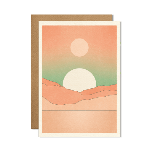 In the Hills Print Card