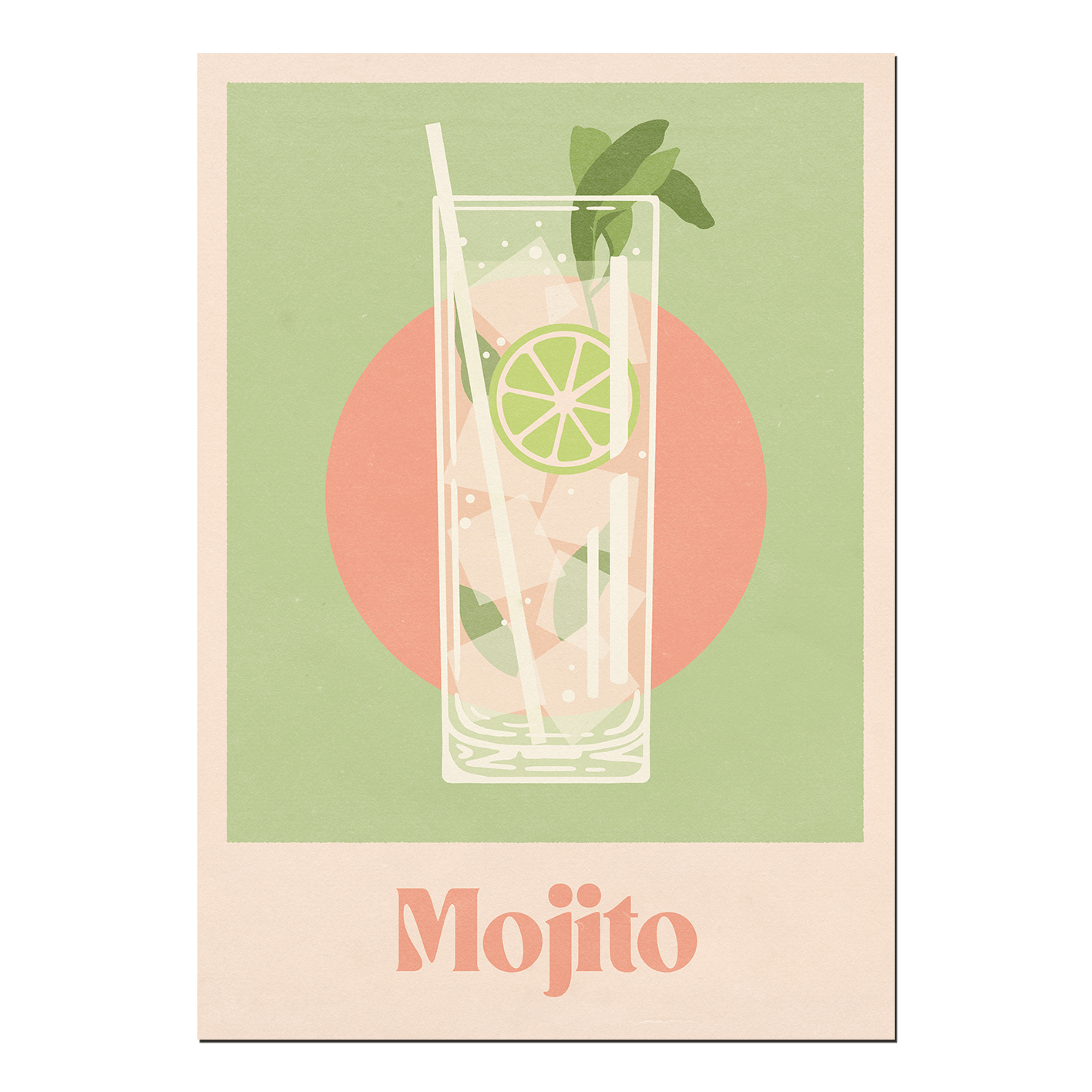 'Mojito' Print