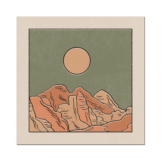 Rocky Mountains Print