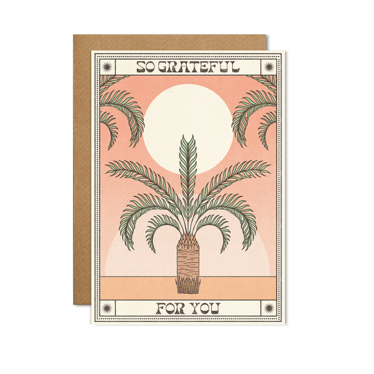 So Grateful For You Card