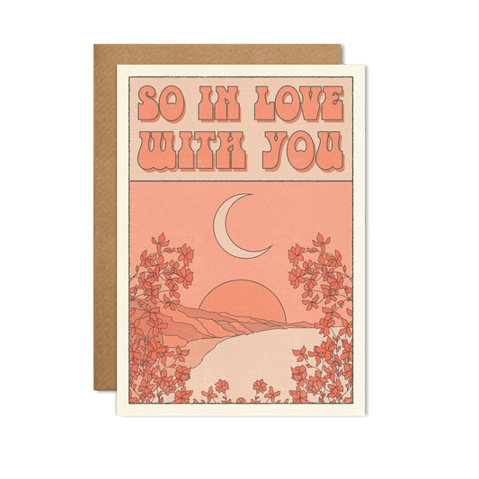 So In Love With You Card