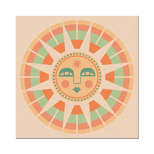 Sun Face III Print