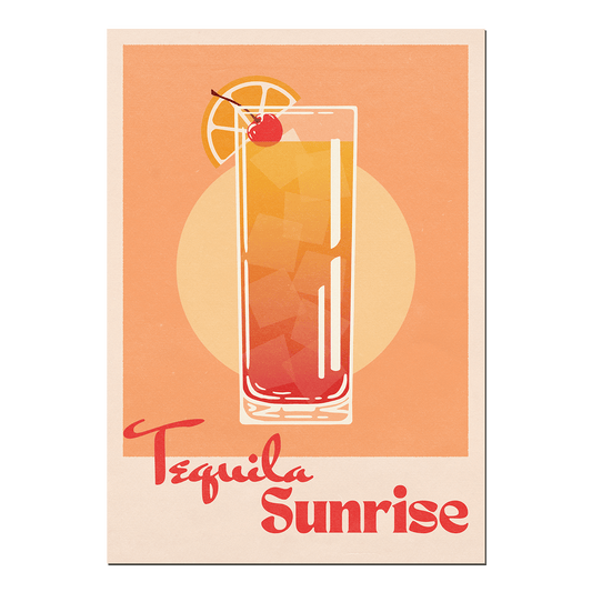 'Tequila Sunrise' Print