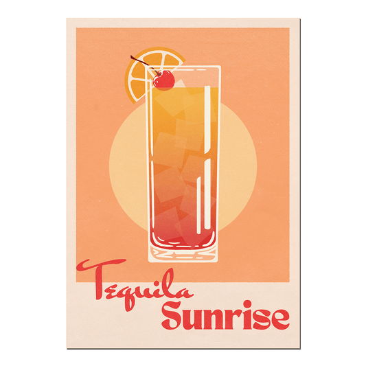 'Tequila Sunrise' Print