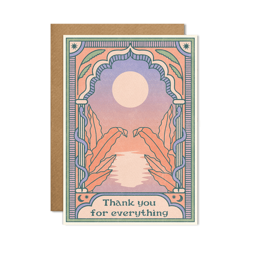 Thank you for everything card
