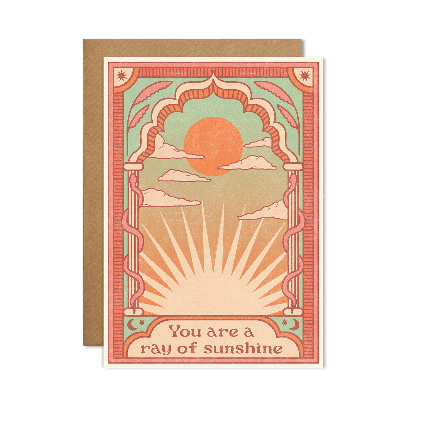 You are a ray of sunshine card