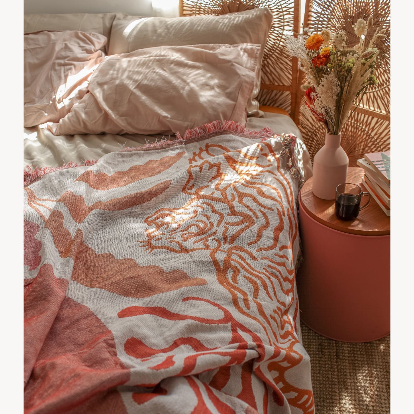 The Tigress Woven Blanket - cai & jo